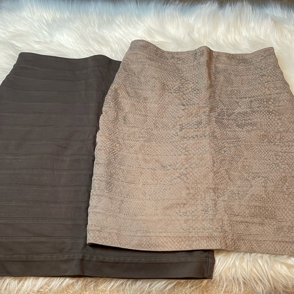 2 Express mini skirts